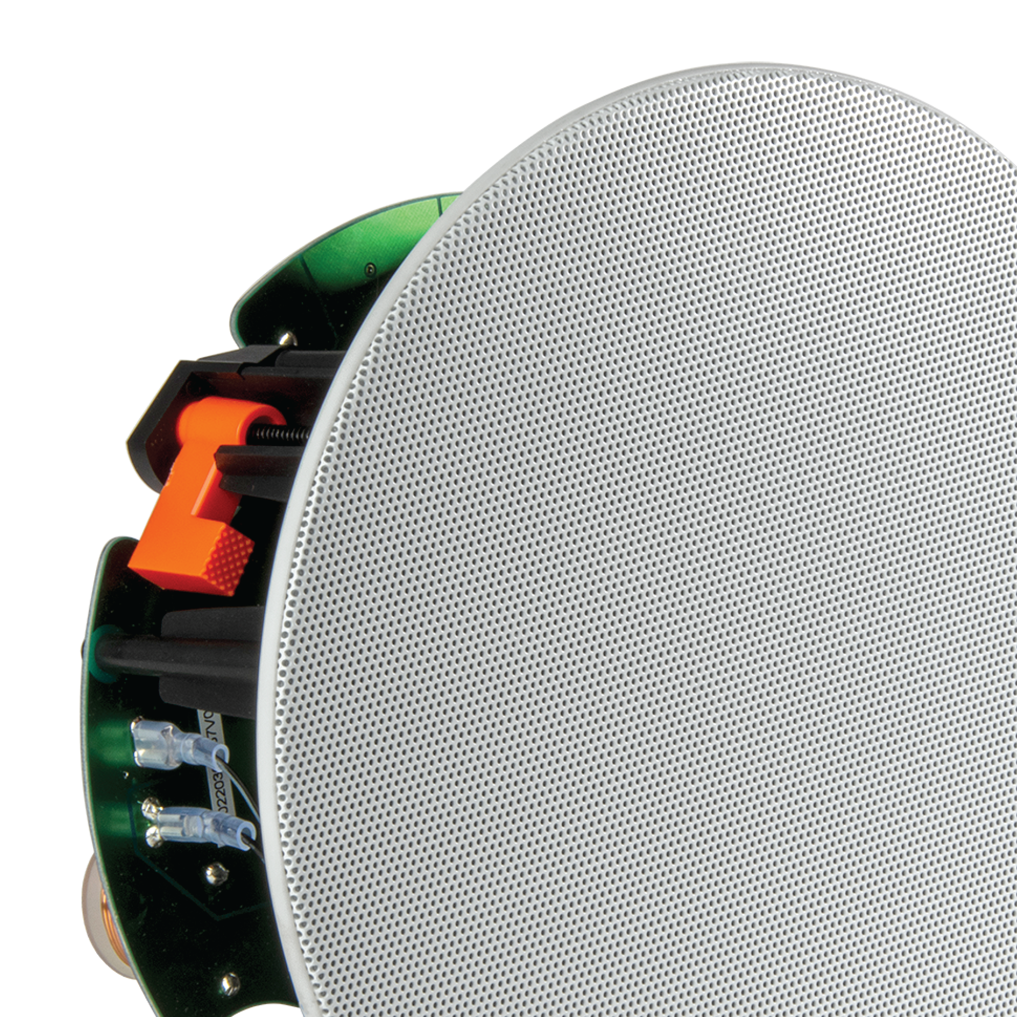 Zero bezel metal grille installs flush to wall or ceiling for a clean, inconspicuous appearance